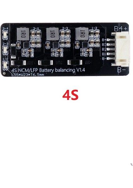 4s Aktif Dengeleyici Kartı 1.2A Lifepo4 Li-Ion Lityum Pil Enerji Transfer Eşitleme Modülü Endüktif Sürüm (Yurt Dışından)
