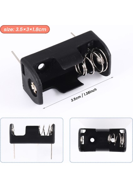 5X1/2AA 14250 Pil Depolama Klipsi Kutusu Kasa Tutucu 3.6V Pcb Pin Lehim Ucu ile (Yurt Dışından)