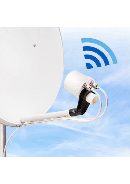 Mesh Çift Polarizasyon 5g Anten Besleme Boynuzu 1700-4200MHZ Wifi 3g 4g Parabolik Çanak Yansıtıcı 2x 32DBI Sadece (Yurt Dışından) fiyatları