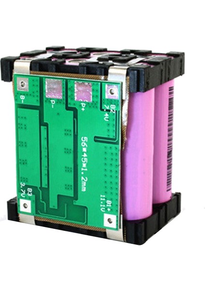 3s 12V 25A Koruma Kartı Lityum Pil Şarj Cihazı Power Enhance Pcb ile (Yurt Dışından)