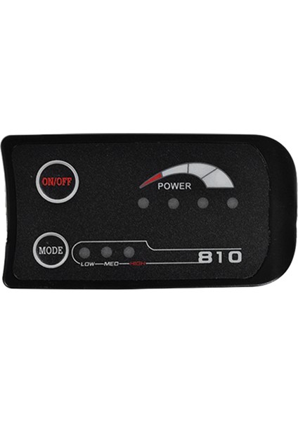 5pın S810 E-Bisiklet Ölçer LED Ekran 48V Elektrikli Bisiklet Bisikleti Için (Yurt Dışından)