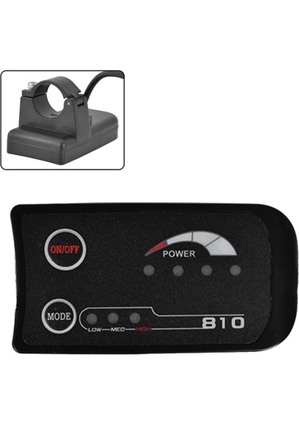 5pın S810 E-Bisiklet Ölçer LED Ekran 48V Elektrikli Bisiklet Bisikleti Için (Yurt Dışından) fiyatları