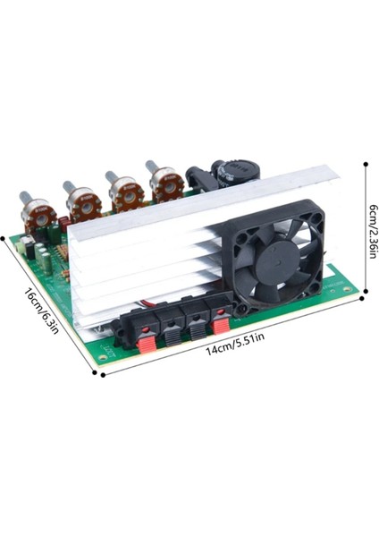 Yeni OK200W 2 Kanal 4-8ohm Amplifikatör Modül Kartı Çift Grup AC18-26V 2 Kanal Güç Bitmiş A (Yurt Dışından)