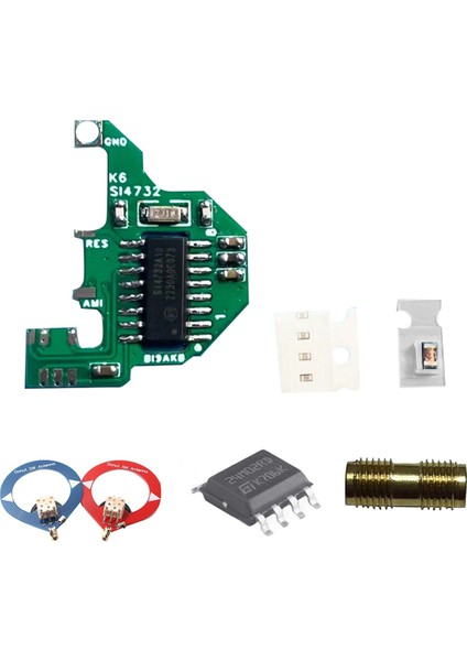 SI4732 Modülü + 2m Çip + 2xdonut Anten Kısa Dalga Modifikasyon Modülü V2 Fpc Sürümü Uv-K5 Uv-K6 Için (Yurt Dışından) fırsatları