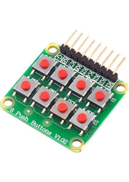 2x4 Tuş Takımı 4x2 8 Basmalı Düğmeler V1.00 Klavye Matris Klavye Düğmesi Avr Pıc Modülü Için Yeni (Yurt Dışından)
