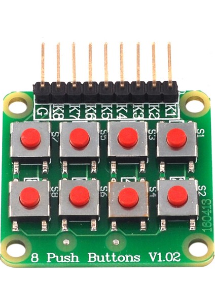 2x4 Tuş Takımı 4x2 8 Basmalı Düğmeler V1.00 Klavye Matris Klavye Düğmesi Avr Pıc Modülü Için Yeni (Yurt Dışından)