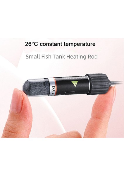 USB Mini Akvaryum Isıtma Çubuğu Balık Tankı Için 26°c Sabit Sıcaklık Isıtıcı Dalgıç Termostat 10W (Yurt Dışından)