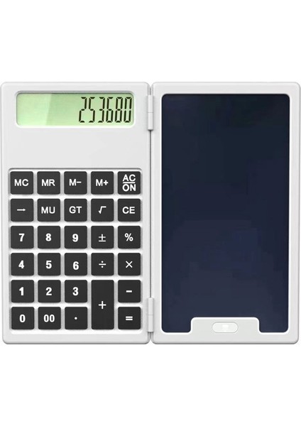 Yazı Tahtası ile Hesap Makinesi 12 Haneli LCD Ekran Masaüstü Taşınabilir Ofis Okul ve Ev Için (Yurt Dışından)