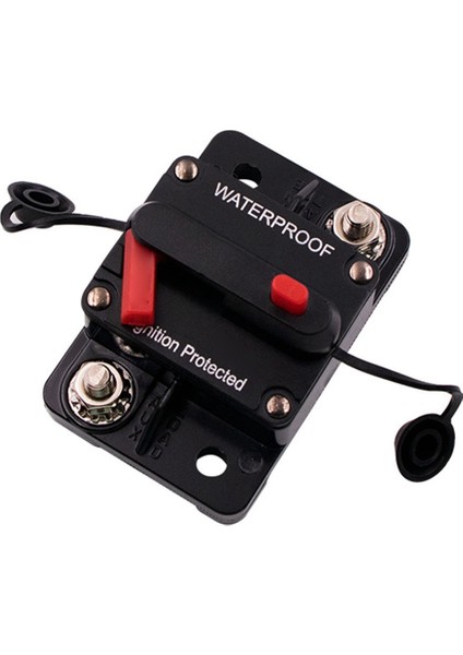 80A Amp Devre Kesici Sigorta Sıfırlama 12-24V Dc Araba Tekne Otomatik Su Geçirmez Kutu Sigortalar (Yurt Dışından)