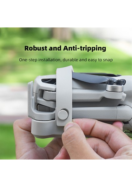 Mini 4 Pro Pervaneler Için Pervane Tutucu Sabitleyici Pervaneler Sabit Koruyucu Pervane Kanatları Kayış Montaj Koruyucusu Iha Parçası (Yurt Dışından)