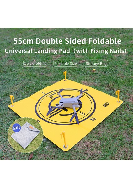 Avata 2 / 3 Pro Katlanır Iniş Hava Iha Koordinat Pedi 55CM (Yurt Dışından)