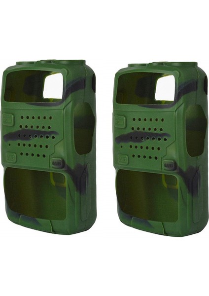 Uv-5r Uv-5ra Uv-5rb Uv-5rc Uv-5re Iki Yönlü Radyolar Için Walkie Talkie Koruyucu Kılıf Kauçuk Yumuşak Kılıf (Yurt Dışından)