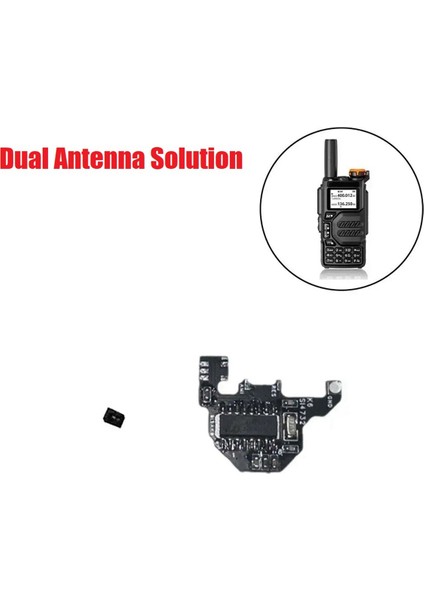 SI4732 Radyo Modülü + Uvk5/uvk6 Kısa Dalga Modifikasyon Modülü Için 2xdonut Anten Çift Çözüm (Yurt Dışından) indirimleri