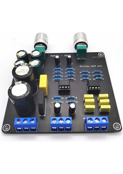 59Hz-234Hz Alçak Geçirgen Filtre Süper Bas Geçiş Kartı AC9V-12V Çift NE5532 Nokta Sürekli Ayarlanabilir (Yurt Dışından) indirimleri