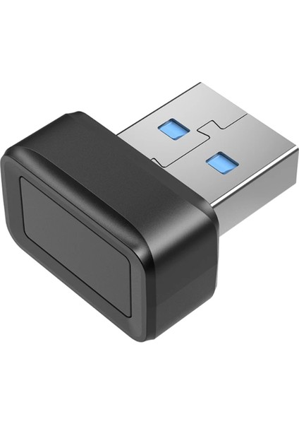USB Parmak Izi Anahtar Okuyucu U2F Biyometrik Tarayıcı Sahteciliğe Karşı Mini Güvenlik Anahtarı (Yurt Dışından)
