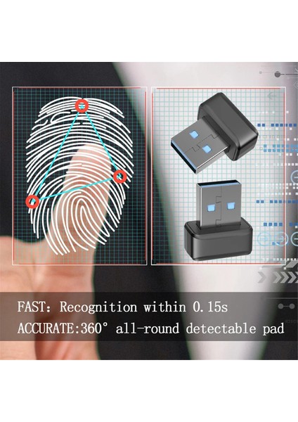 USB Parmak Izi Anahtar Okuyucu U2F Biyometrik Tarayıcı Sahteciliğe Karşı Mini Güvenlik Anahtarı (Yurt Dışından) indirimleri