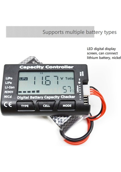 Pil Dengeleyici Kapasite Kontrol Cihazı Test Cihazı Cellmeter-7 Lipo Life Li-Fe Li-Ion Nimh Nicd Dijital Kontrol Cihazı (Yurt Dışından)
