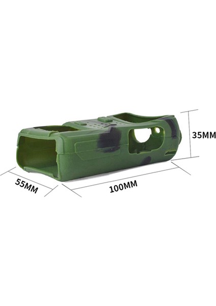 Uv-5r Uv-5ra Uv-5rb Uv-5rc Uv-5re Iki Yönlü Radyolar Için Walkie Talkie Koruyucu Kılıf Kauçuk Yumuşak Kılıf (Yurt Dışından)