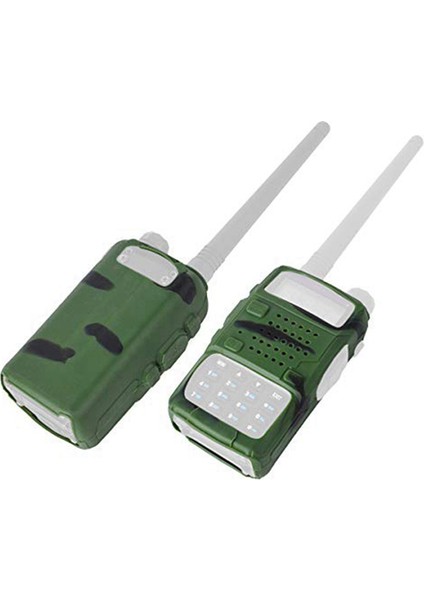 Uv-5r Uv-5ra Uv-5rb Uv-5rc Uv-5re Iki Yönlü Radyolar Için Walkie Talkie Koruyucu Kılıf Kauçuk Yumuşak Kılıf (Yurt Dışından)
