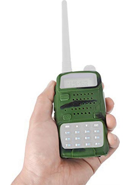 Uv-5r Uv-5ra Uv-5rb Uv-5rc Uv-5re Iki Yönlü Radyolar Için Walkie Talkie Koruyucu Kılıf Kauçuk Yumuşak Kılıf (Yurt Dışından)