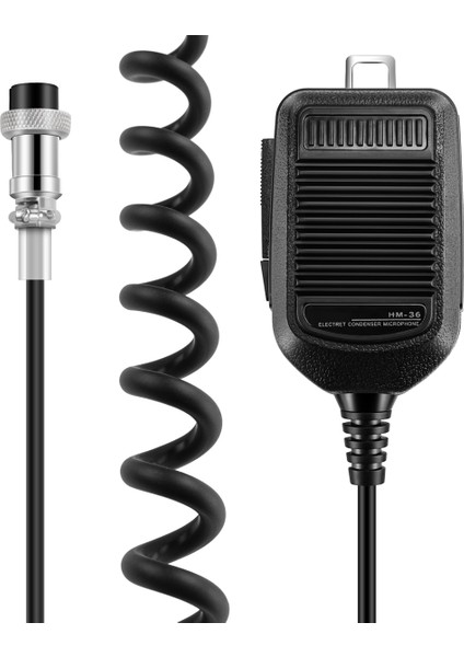 Hm-36 El Hoparlör Mikrofonu Icom Radyo Için IC-718 Ic-78 IC-765 IC-761 IC-7200 IC-7600 (Yurt Dışından)
