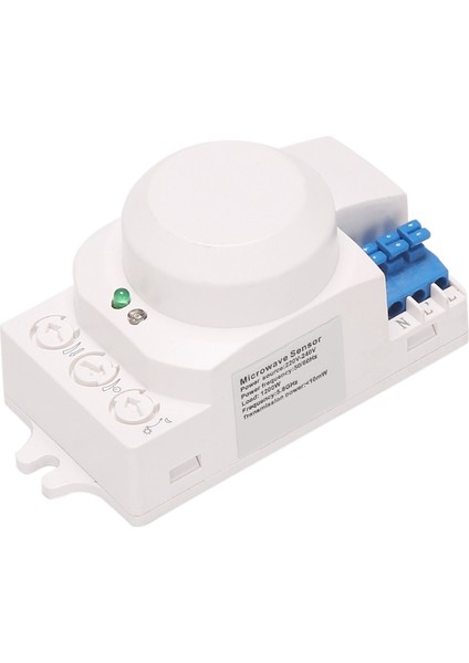 5.8ghz Hf Sistem LED Mikrodalga 360 Derece Hareket Sensörü Işık Anahtarı Vücut Dedektörü (Yurt Dışından)