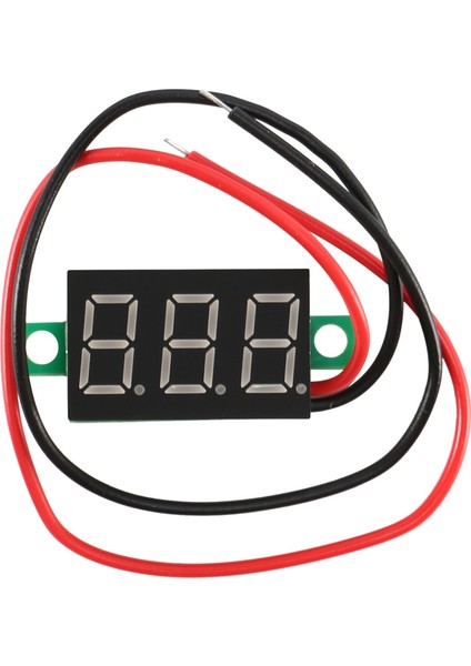 Mini Dijital Voltmetre LED Voltaj Gösterge Panel Metre 3.3-30V Yeşil (Yurt Dışından)