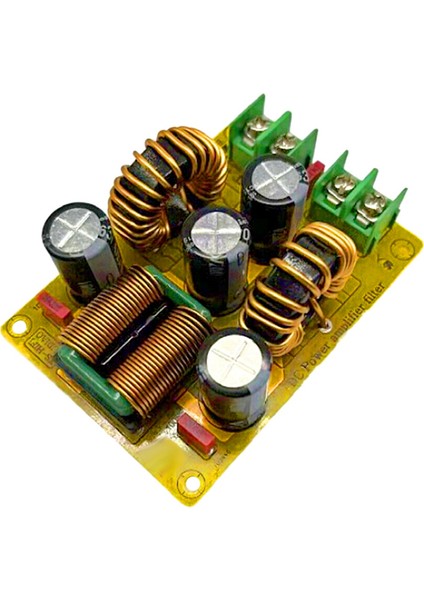 Dc Lc Düşük Geçirgen Filtre 20A Elektromanyetik Girişim Anahtarlamasını Ortadan Kaldırır Güç Emc Araba Ses Amplifikatörü 12V 24V (Yurt Dışından)