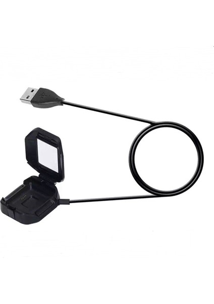 Fit-Bit Blaze Şarj Cihazı, Yedek USB Şarj Kablosu Kordon Yuvası ile Uyumludur (Yurt Dışından)
