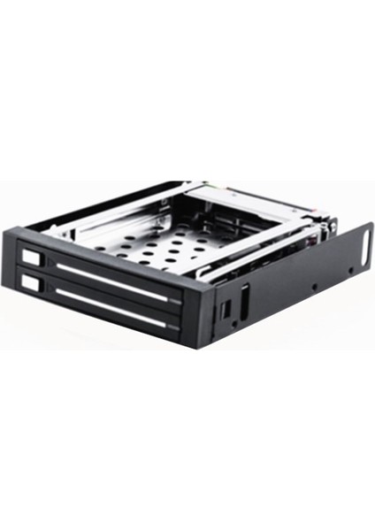 2,5 Inç Disket Sürücü Tepsisi 2-Bay Sata Hdd/ssd Sabit Muhafaza Çıkarma Kutusu (Yurt Dışından)