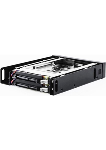 2,5 Inç Disket Sürücü Tepsisi 2-Bay Sata Hdd/ssd Sabit Muhafaza Çıkarma Kutusu (Yurt Dışından)