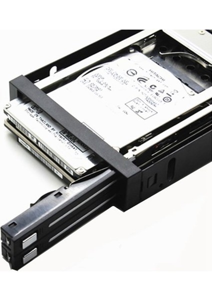 2,5 Inç Disket Sürücü Tepsisi 2-Bay Sata Hdd/ssd Sabit Muhafaza Çıkarma Kutusu (Yurt Dışından)
