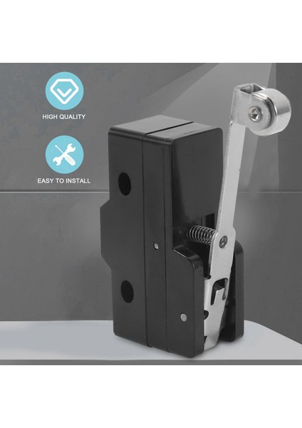 Panel Montajlı Uzun Menteşe Makaralı Kol Ac Dc Temel Mikro-Anahtar Z-15GW2-B (Yurt Dışından)