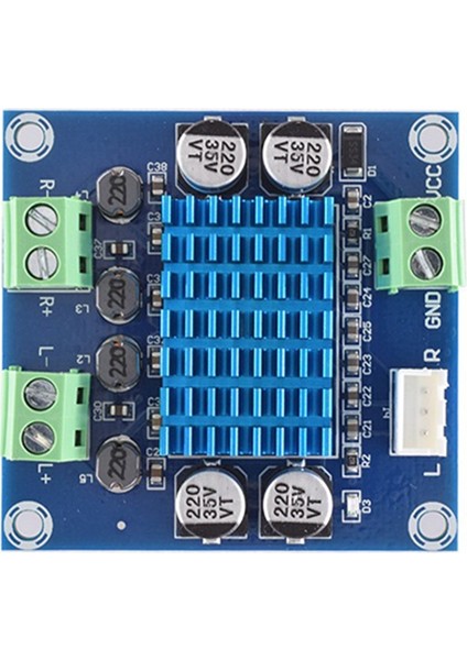 TPA3110 30W+30W 2.0 Kanal Dijital Stereo Ses Güç Amplifikatörü Kartı Dc 8-26V 3A C6-001 XH-A232 Terminalli (Yurt Dışından)