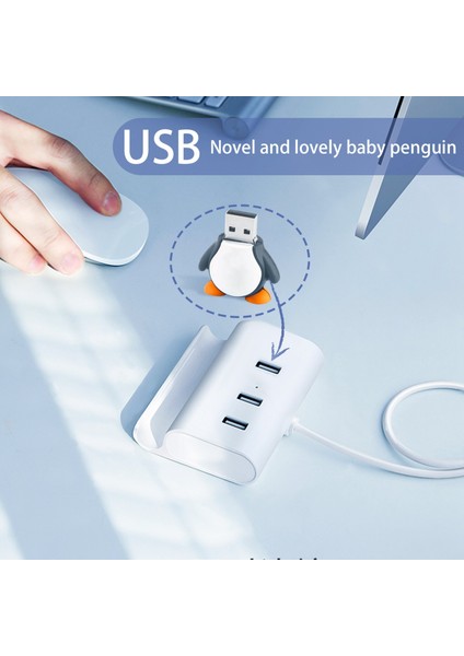 16GB Yenilikçi Sevimli Bebek Penguen USB 2.0 Flash Sürücü Veri Bellek Çubuğu Aygıtı - Siyah ve Beyaz (Yurt Dışından) fiyatları