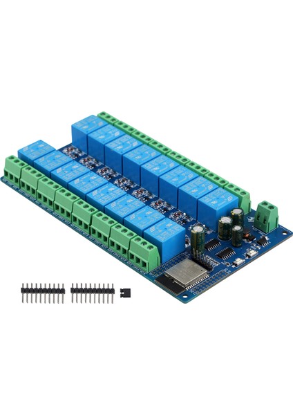 16 Kanal Röle Modülü DC5-12V Güç Kaynağı ESP32 Geliştirme Kartı ESP32-WROOM Ikincil (Yurt Dışından)