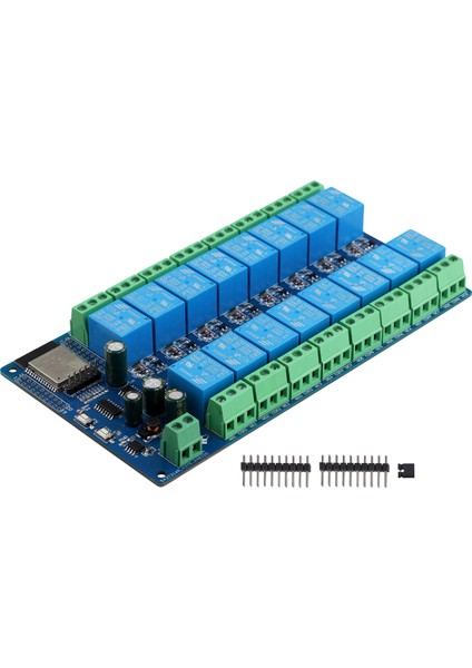 16 Kanal Röle Modülü DC5-12V Güç Kaynağı ESP32 Geliştirme Kartı ESP32-WROOM Ikincil (Yurt Dışından)