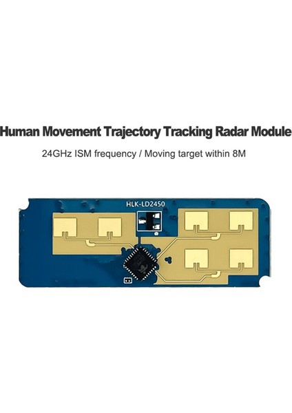 HLK-LD2450 24G Akıllı Ev Dalga Insan Vücudu Hareket Hedef Izleme Radarı Sensör Modülü Test Mesafe Açı Hız (Yurt Dışından)