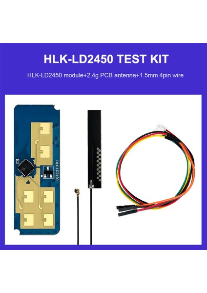 HLK-LD2450 24G Akıllı Ev Dalga Insan Vücudu Hareket Hedef Izleme Radarı Sensör Modülü Test Mesafe Açı Hız (Yurt Dışından)