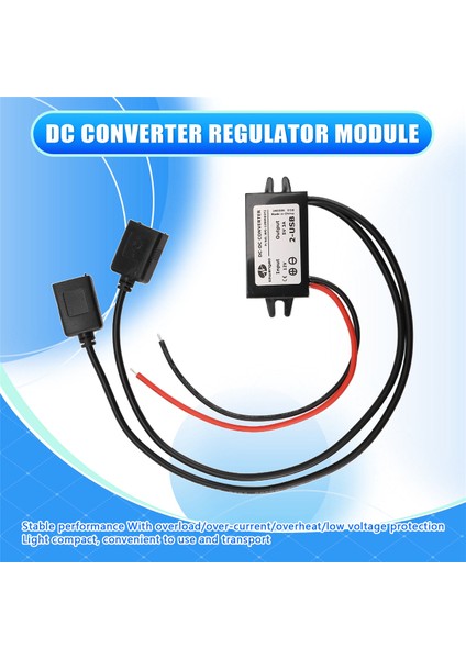 12V Ila 5V 3A 15W Dc Dönüştürücü Regülatör Modülü Araba Tekne Motosiklet Için Çift USB Çıkışlı Güç Adaptörü (Yurt Dışından) indirimleri