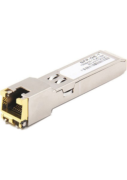 Sfp Modülü RJ45 Anahtarı Gbic 10/100/1000 Konnektör Bakır Gigabit Ethernet Portu 1 Adet (Yurt Dışından)