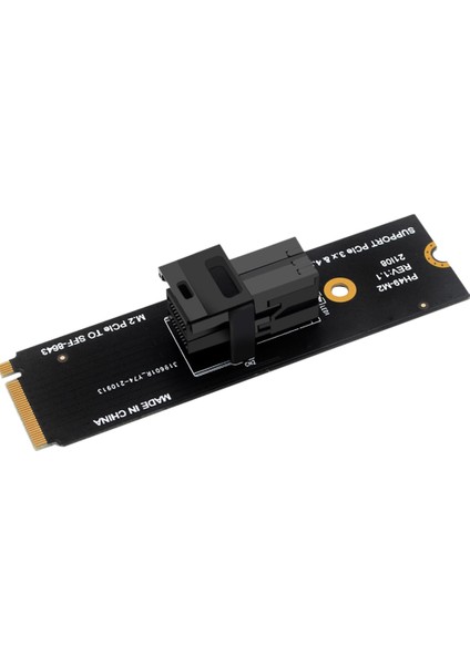 M.2 Nvme - U2 Adaptör Kartı Ngff Mkey Pciex4 SFF8643 SFF8639 Genişletilmiş Yükseltici Destek Protokolü (Yurt Dışından)