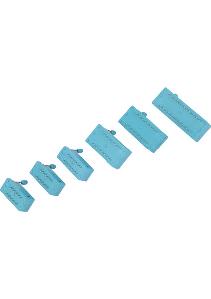 6pc Evrensel 14/16/18/24/28/40 Pin Ic Test Zıf Soket Sıcak Ev Geliştirme (Yurt Dışından)