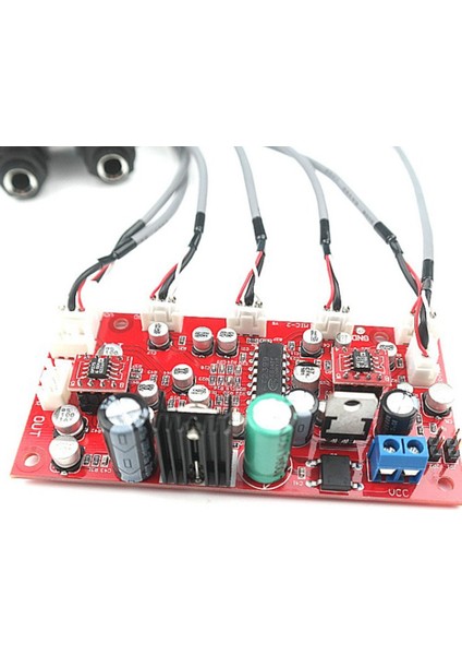 Dc 12V 24V PT2399 Dijital Mikrofon Ses Amplifikatör Kartı Karaoke Plak Reverb Ön Amplifikatör Reverberatör OP275 Op Amp (Yurt Dışından)