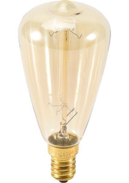 Vintage Ampuller E14 220V ST48 Akkor 25W 40W 60W Filament Retro Işık Sarkıt Lamba Için (Yurt Dışından)