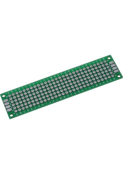 4 Adet Çift Taraflı Prototip Fr-4 Pcb Şerit Levha Evrensel Baskılı Devre Kartı 2*8cm Boyut (Yurt Dışından)