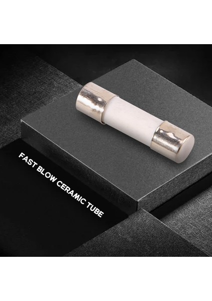 10 Adet 250V 0.5A 500MA Hızlı Patlayan Seramik Sigorta Tüpleri 5mm x 20MM (Yurt Dışından)