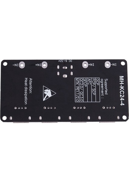 Qc3.0 Qc2.0 USB Hızlı Şarj Kartı 4xusb Port Dc-Dc Dönüştürücü DC12V-30V Ila Dc 3-12V Şarj Devre Modülü (Yurt Dışından)