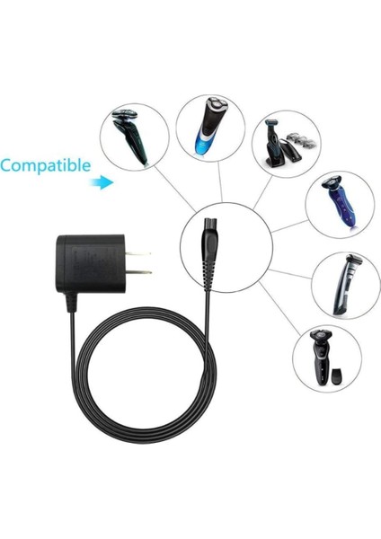 Tıraş Makinesi Için 15V Adaptör Şarj Cihazı HQ8505 6070 7310 6090 6071 9020 568 Abd Fişi (Yurt Dışından)
