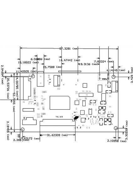 +Audio 40PIN LCD Sürücü Kontrol Kartı Panel HJ080IA-01E EJ080NA-04C HE080IDW1 1024X768 Android USB 5V (Yurt Dışından)